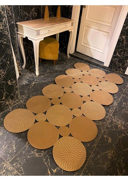 Halımax milda Jüt Hasırlı El Örgü Kilim 75 Jüt Halı fiyatları