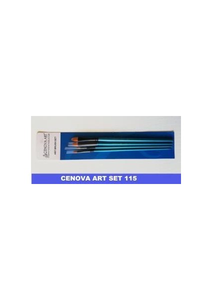 Karma 4'lü Fırça Set 115