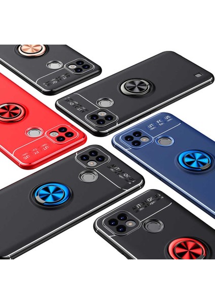 Realme C25 Kılıf Yüzüklü Mıknatıslı Silikon Range fırsatları