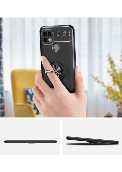 Realme C25 Kılıf Yüzüklü Mıknatıslı Silikon Range indirimleri