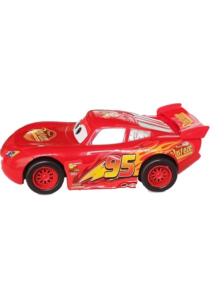 PopŞeker Cars Arabalar Şimşek Mc Queen ve Tom Mater 2'li Figür Oyuncak Seti
