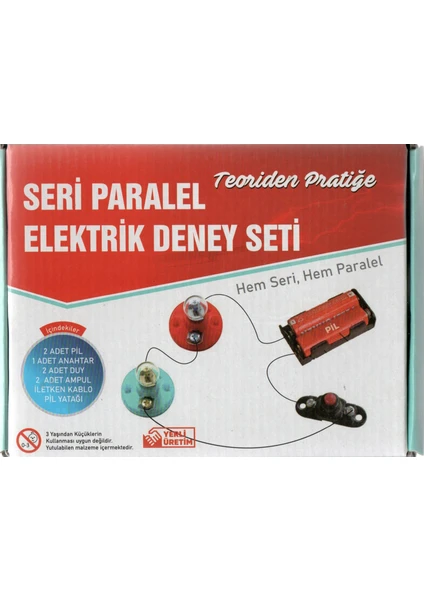 Seri Paralel Elektrik Deney Seti