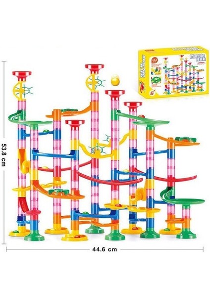133 Adet Mermer Koşu Parça Oyuncak Seti (Yurt Dışından)