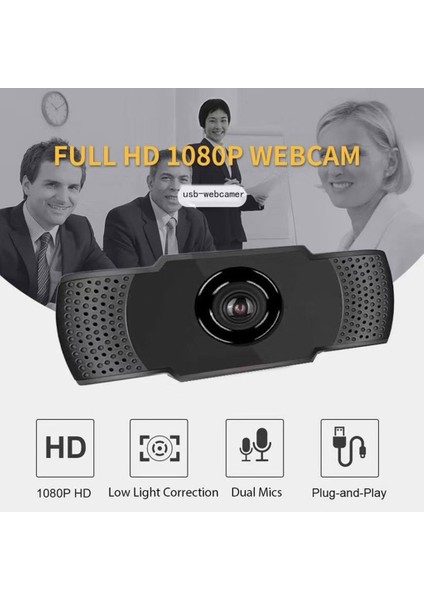 Golden Times Hd 1080P 720P 480P Bilgisayar Webcam 720P ile (Yurt Dışından)