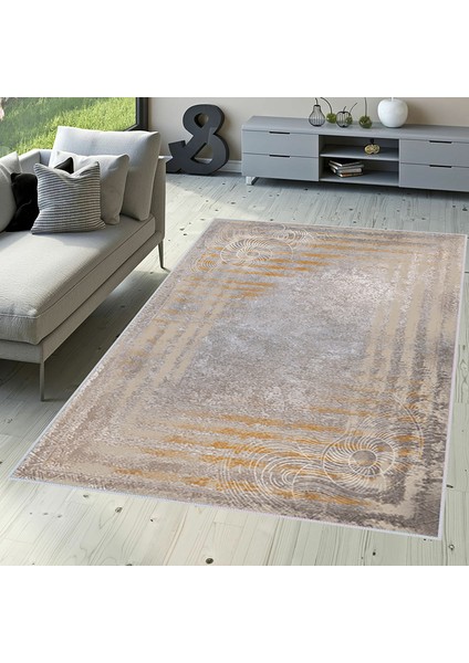Dijital Baskı Yıkanabilir Kaymaz Taban Salon Halısı RVG1511-SD234