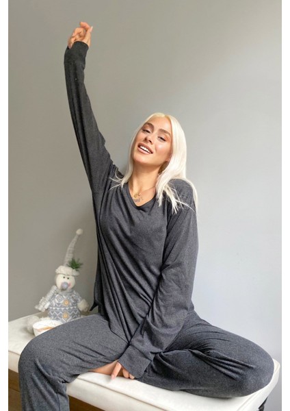 Bambu Uzun Kol Kadın Pijama Takımı fiyatları