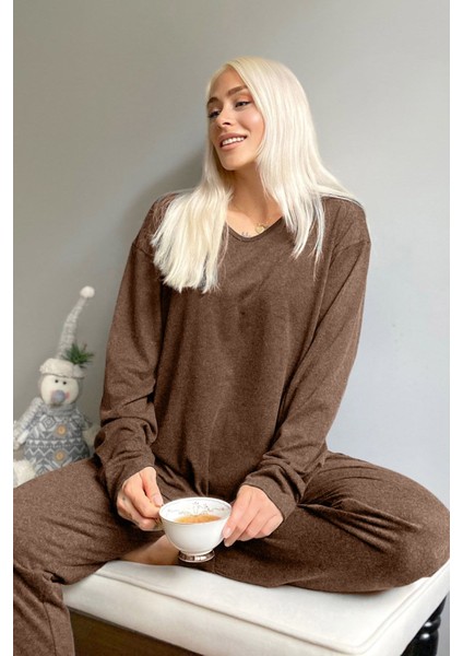 Bambu Uzun Kol Kadın Pijama Takımı