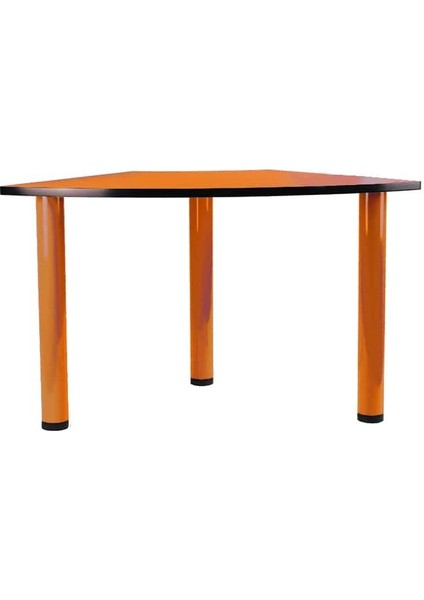 Oval Trapez Çocuk Odası Anaokulu Kreş Masa 90X60CM (Metal Ayaklı) modelleri