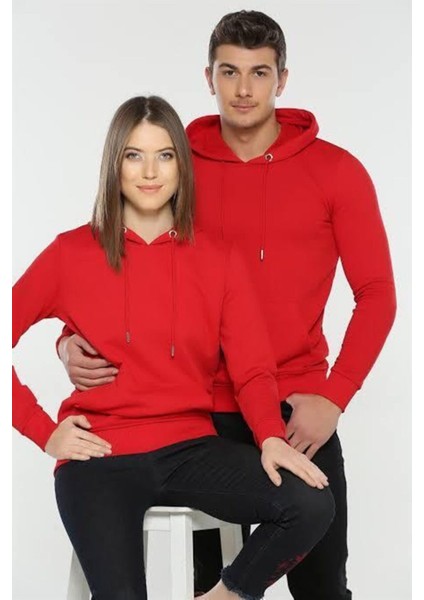 Kırmızı Sweatshirt Kombin