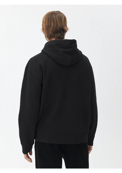 Siyah Uzun Kol Sweatshirt modelleri