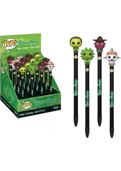 Pop Pen Toppers Tükenmez Kalem Rick And Morty - Scarry Terry