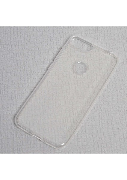 Alcatel 1S Kılıf Şeffaf Silikon Hibrit Case