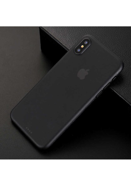 Apple iPhone x Kılıf A+ Ultra Ince Sert Kapak