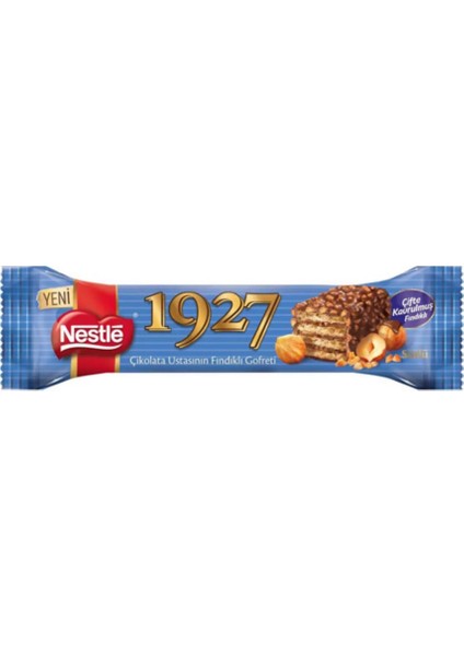 1927 Çifte Kavrulmuş Fındıklı Çikolata 31 gr