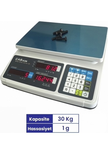 Pr-C 30 kg Sayıcı Terazisi