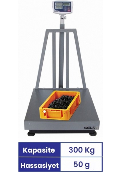 Kc-R 80X90 cm 300 kg Sayıcı Baskül