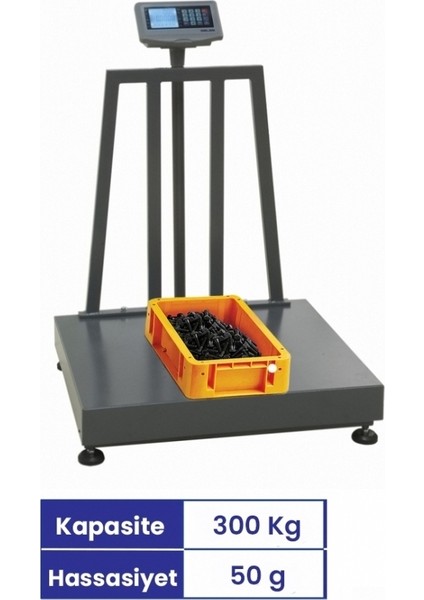 Pc-L 60X70 cm 150 kg Sayıcı Baskül