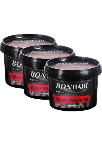 Waxy Saç Jölesi 3X750 ml