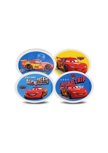 Cars Lisanslı Oval Silgi 1 Adet