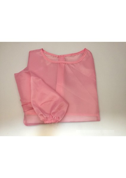 Logon Boya Önlüğü Standart Beden Pembe