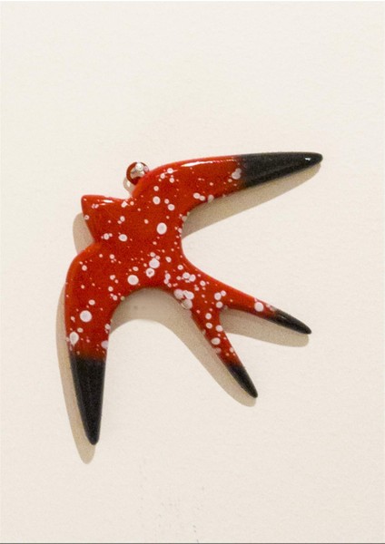 Antioch Artdesign Üçlü Kırlangıç Duvar Süsü Üçlü Kuş Bahçe Balkon Süsü Ev Dekor Eşya fiyatları