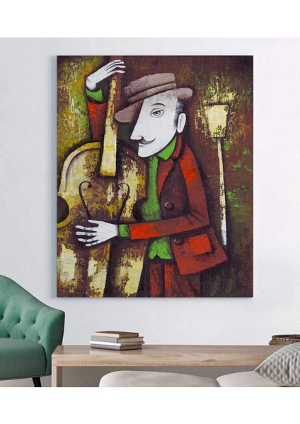 Marinne Vias Sokak Müzisyenleri Kanvas Tablo fiyatları