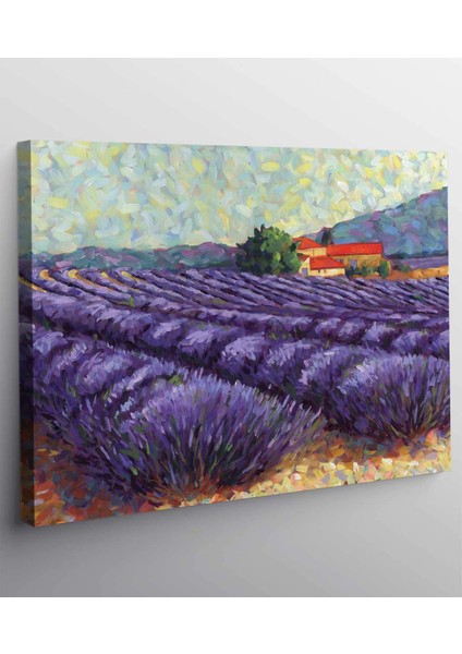 Lavanta Tarlası Kanvas Tablo fiyatları