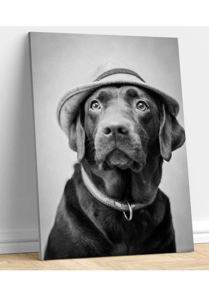 Retro Köpek Kanvas Tablo fiyatları
