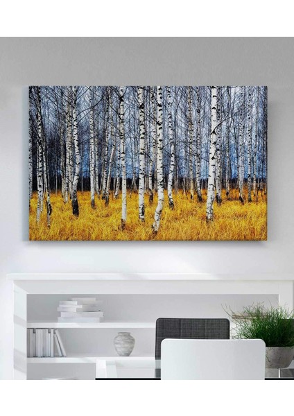 Son Bahar Kış Manzara Kanvas Tablo fiyatları