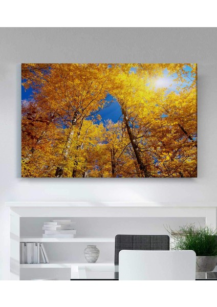 Son Bahar Manzara Kanvas Tablo