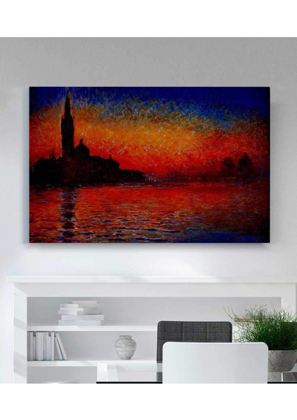 Claude Monet Kanvas Tablo