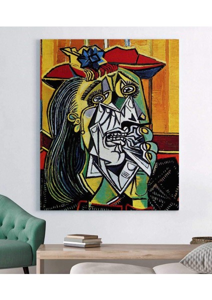 Pablo Picasso Ağlayan Kadın Kanvas Tablo