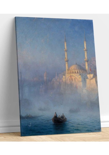 Ayvazovsky Istanbul'da Kayıklar Kanvas Tablo fiyatları