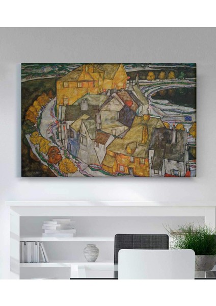 Egon Schiele Crescent Of Houses Iı