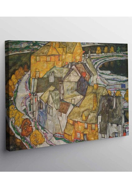 Egon Schiele Crescent Of Houses Iı fiyatları