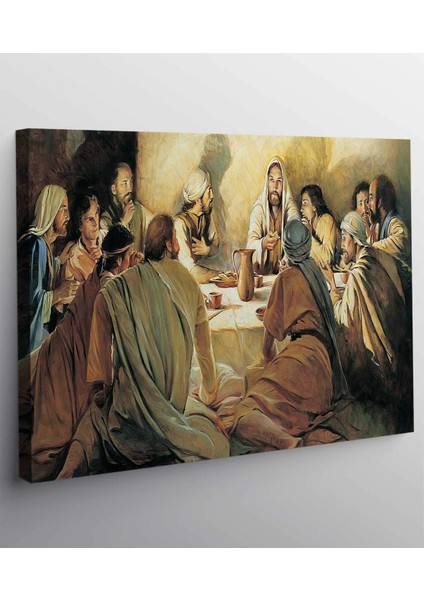 Son Akşam Yemeği Kanvas Tablo