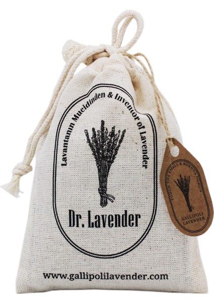 Dr. Lavender 2 Adet Dolap Kokusu Lavanta Kesesi Giysi Arası Kurutulmuş Lavanta Çiçeği Kesesi 22 Gr. Hediyelik