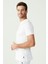 80197 Erkek Beyaz 2'li Yuvarlak Yaka Kısa Kol Atlet 4