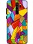 Xiaomi Redmi Note 8 Pro Kılıf Renkli Üçgen Baskılı Desenli Silikon Kılıf A++-8177 1