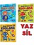 Dikkat Geliştiren Kodlama Kitabım Serisi (3-6 Yaş) Yaz-Sil Kitaplar 1