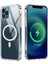 Apple Iphone 12 Pro Max Magsafe Kablosuz Şarj Uyumlu Köşe Korumalı Kılıf Şeffaf 1