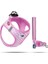 Vest Göğüs Tasması Air-Mesh Pembe-Puantiye 3xs 1
