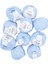 Spagettiyarn Bebe Mavi Slim Cotton Ip - 10'lu Set 3