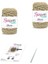 Spagettiyarn Askılı Sepet Kiti Bej 3