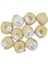 Spagettiyarn Soft Sarı Slim Cotton Ip - 10'lu Set 1