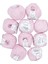 Spagettiyarn Bebe Pembe Slim Cotton - 10 'lu Set 3