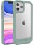 Apple iPhone 12 Pro Max Çift Katmanlı Darbe Emici Ugly Rubber UR G Model Kapak Yeşil 1