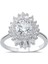 Preciosa Zirconia Taşlı Gümüş Fantazi Yüzük YZG.370 2