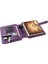 Tarihsiz Çizgili 15X21 cm Iç Defterli 4 Halkalı Telefon Kılıflı Kapaklı Deri Organizer 2