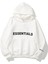 Unisex Beyaz Essentials Sweatshirt 1